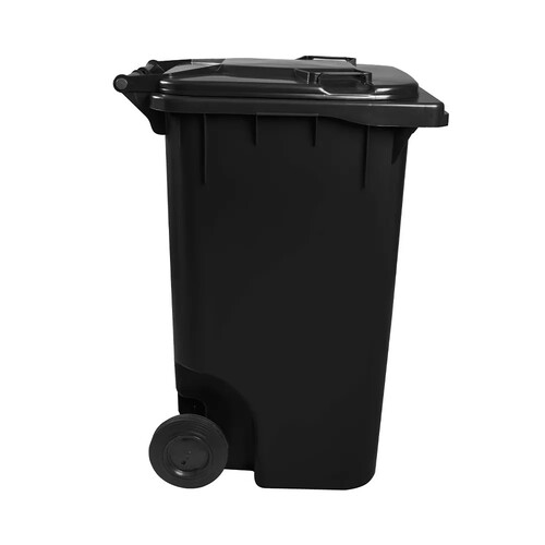 Carrinho coletor de lixo 240 litros sem pedal - 13632
