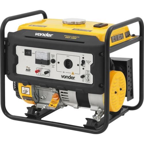Gerador de energia 1Kva a gasolina monof�sico 4 tempos - GGV 1000  110V