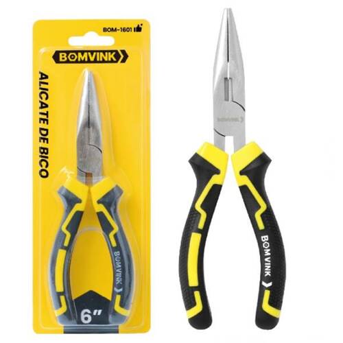 Alicate bico meia cana reto 6