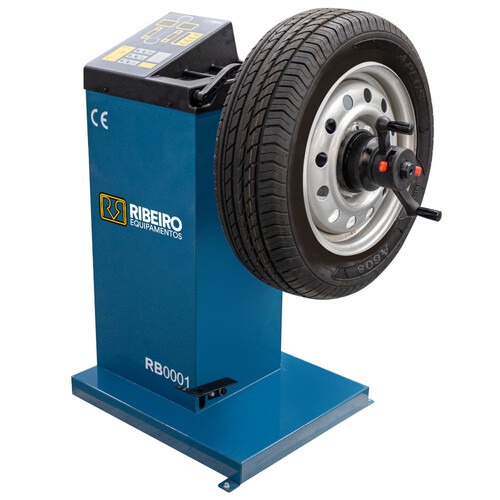 Balanceadora de rodas manual computadorizada 10