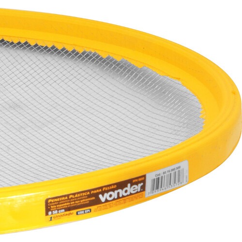 Peneira em plástico para feijão 50 cm Peneira em plástico para feijão 50 cm