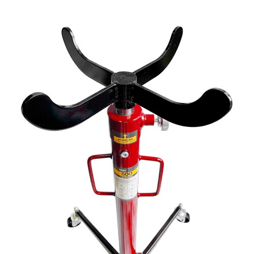 Macaco hidr�ulico telesc�pico para caixa de c�mbio 500kg - RMTI006
