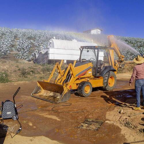 Lavadora alta vaz�o industrial 2 hp 1600L/H 580 libras com mangueira - HF 1600  220V