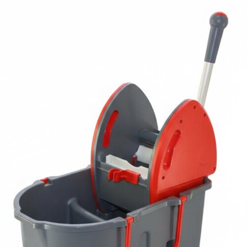 Balde espremedor Due 30L vermelho e cinza - Tonk