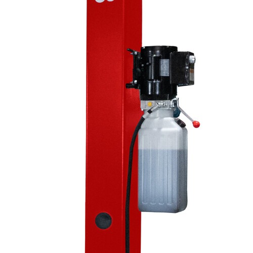 Elevador automotivo 3,2T com base double lock monof�sico vermelho - REHI032-B  220V