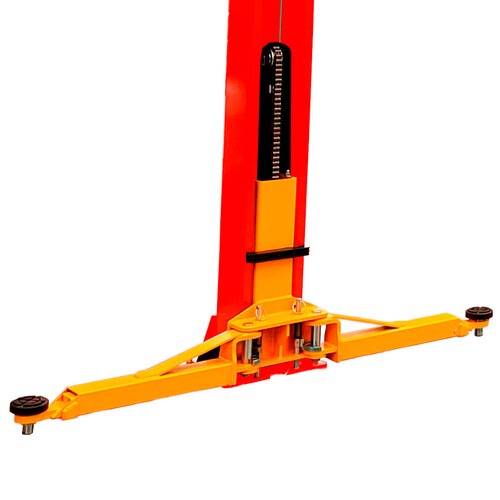 Elevador automotivo pórtico 4T double lock monofásico vermelho - REHPI04 220V Elevador automotivo pórtico 4T double lock monofásico vermelho - REHPI04 220V
