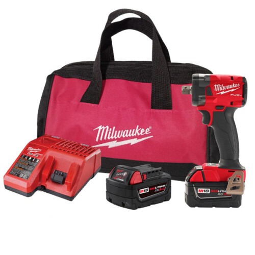 Chave de impacto a bateria 18V 1/2