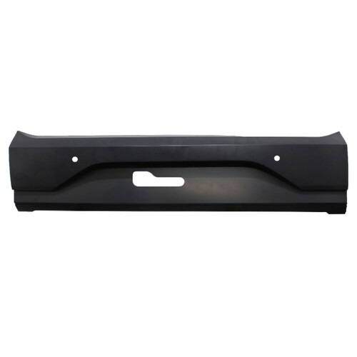 Para-choque Saveiro G7 2016 a 2021 traseiro centro preto - 6646 Para-choque Saveiro G7 2016 a 2021 traseiro centro preto - 6646