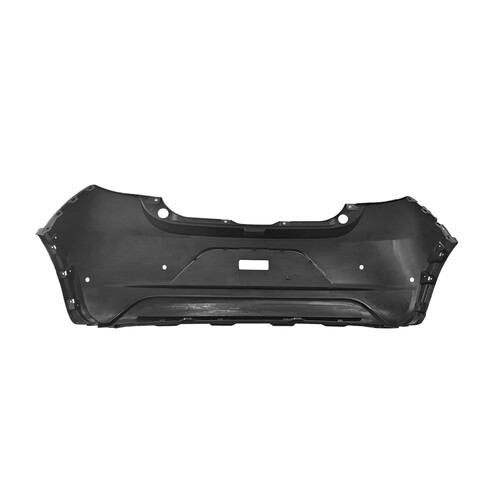 Para-choque Mobi Way 2016 a 2021 traseiro preto com furo sensor - 3389 Para-choque Mobi Way 2016 a 2021 traseiro preto com furo sensor - 3389