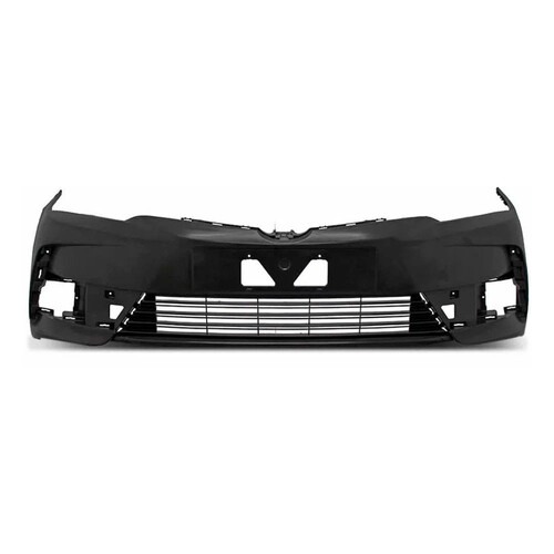 Para-choque Corolla 2017 a 2019 dianteiro preto liso - 7030 Para-choque Corolla 2017 a 2019 dianteiro preto liso - 7030