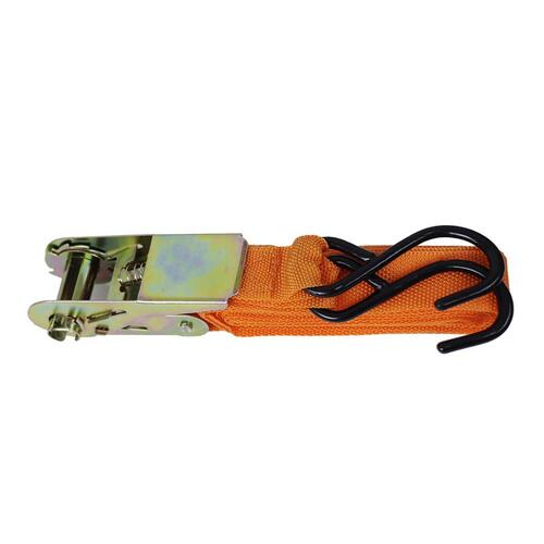 Cinta com catraca para amarração de carga capacidade 50 kg 4 peças - F-254 Cinta com catraca para amarração de carga capacidade 50 kg 4 peças - F-254
