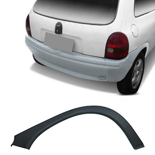 Moldura para-lama Corsa Wind/Super 1994 a 1999 traseiro direito preto texturizado - 163PTD
