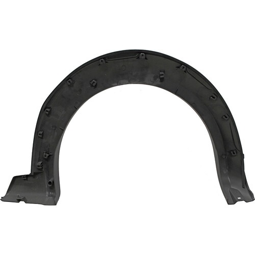 Moldura para-lama Strada Working/Trakking 2014 a 2017 traseiro direito cinza texturizado - 3580