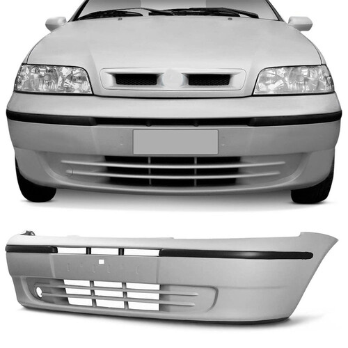 Para-choque Palio fire/Siena 2001 a 2007 dianteiro primer sem furo para farol - 3261A Para-choque Palio fire/Siena 2001 a 2007 dianteiro primer sem furo para farol - 3261A