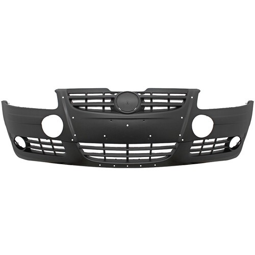 Para-choque Gol G4 Rallye 2006 a 2010 dianteiro preto com furo para farol - 6444