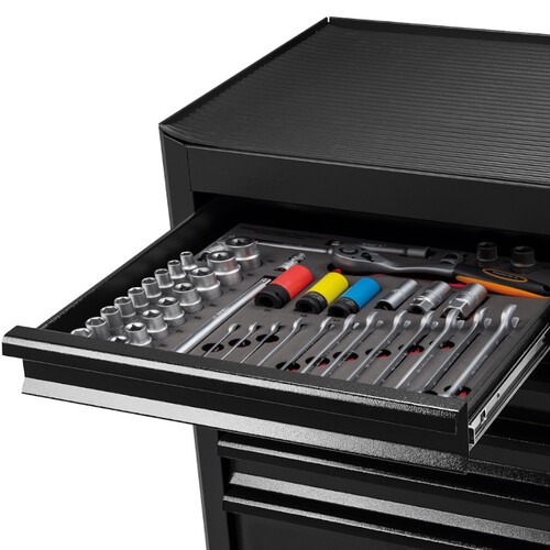 Carro para ferramentas com 6 gavetas e 195 ferramentas - 44950/952
