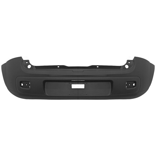 Para-choque Uno 2010 a 2014 traseiro preto texturizado - 3415