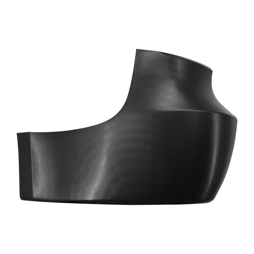 Para-choque Montana 2010 a 2021 traseiro esquerdo preto liso - 1785 Para-choque Montana 2010 a 2021 traseiro esquerdo preto liso - 1785