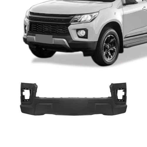 Para-choque S10 2021 a 2024 dianteiro preto liso parcial - 1639-E