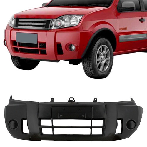 Para-choque Ecosport 2008 a 2012 dianteiro preto sem farol - 2915 Para-choque Ecosport 2008 a 2012 dianteiro preto sem farol - 2915