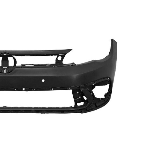 Para-choque Polo 2022 a 2025 dianteiro preto liso com furo para sensor - 6102