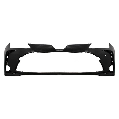 Para-choque Corolla 2019 a 2022 dianteiro preto liso sem grade com furo para sensor - 7087