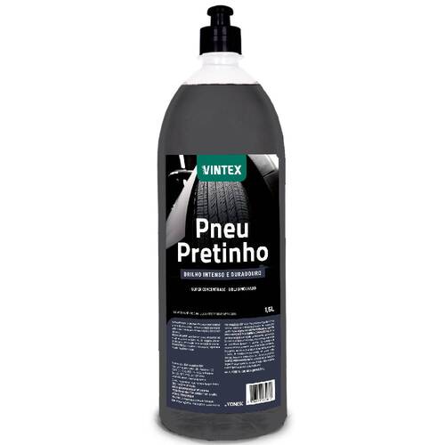 Limpa pneus automotivo pretinho 1,5L - 2008030 Limpa pneus automotivo pretinho 1,5L - 2008030