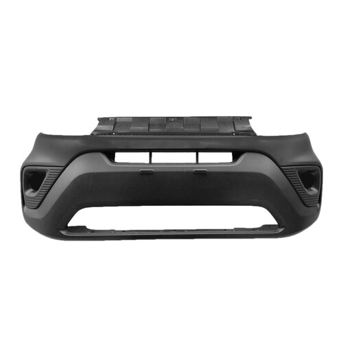 Para-choque Fiorino 2021 a 2025 dianteiro preto sem furo para farol - 3394