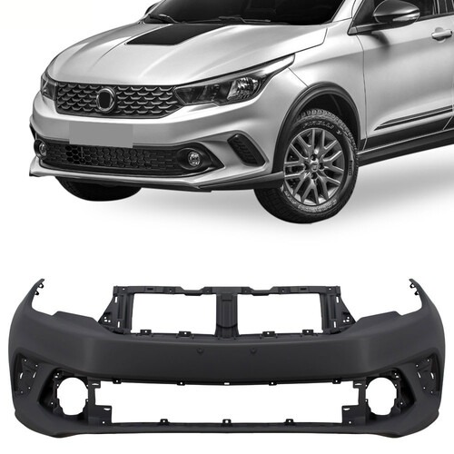 Para-choque Argo HGT Trekking 2017 a 2021 dianteiro preto - 3591 Para-choque Argo HGT Trekking 2017 a 2021 dianteiro preto - 3591