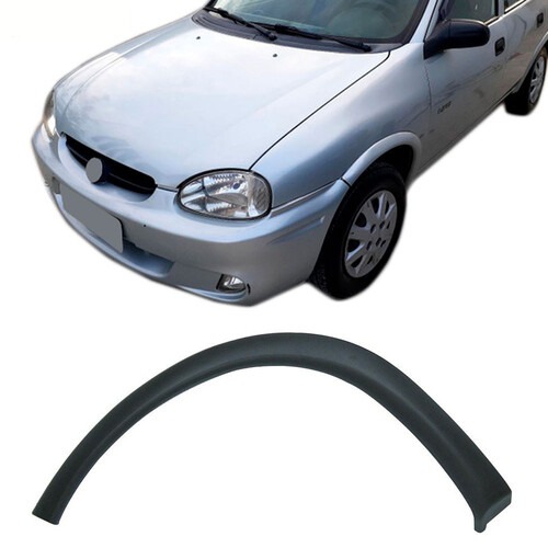 Moldura para Roda Wind Super Pick-Up 1994 a 2002 dianteiro esquerdo preto - 163PDE Moldura para Roda Wind Super Pick-Up 1994 a 2002 dianteiro esquerdo preto - 163PDE