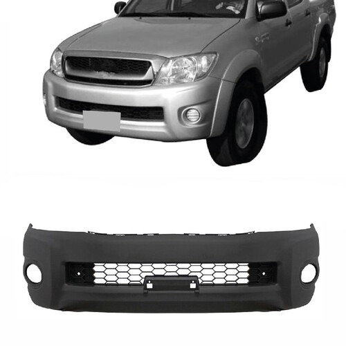 Para-choque Hilux 2009 a 2011 dianteiro preto com grade - 7062 Para-choque Hilux 2009 a 2011 dianteiro preto com grade - 7062