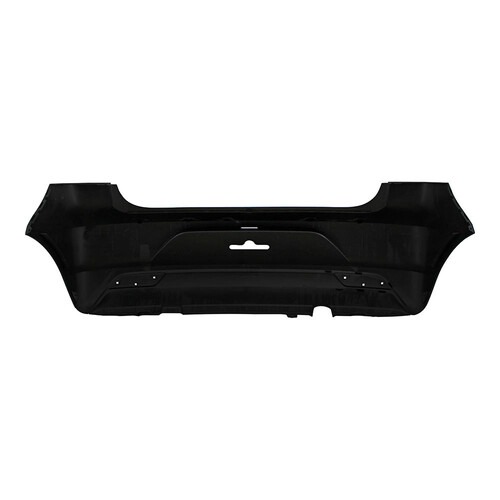 Para-choque Fox 2014 a 2022 traseiro preto liso parcial sem furo para sensor - 6471-E Para-choque Fox 2014 a 2022 traseiro preto liso parcial sem furo para sensor - 6471-E