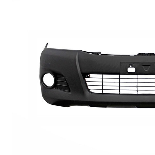 Para-choque Hilux 2012 a 2015 dianteiro preto com grade - 7065 Para-choque Hilux 2012 a 2015 dianteiro preto com grade - 7065