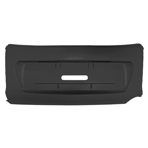 Para-choque KA 1997 a 2002 traseiro centro preto - 2610P