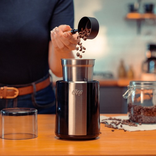 Moedor de café elétrico 200W lâminas em aço inox - WMC200 220V Moedor de café elétrico 200W lâminas em aço inox - WMC200 220V