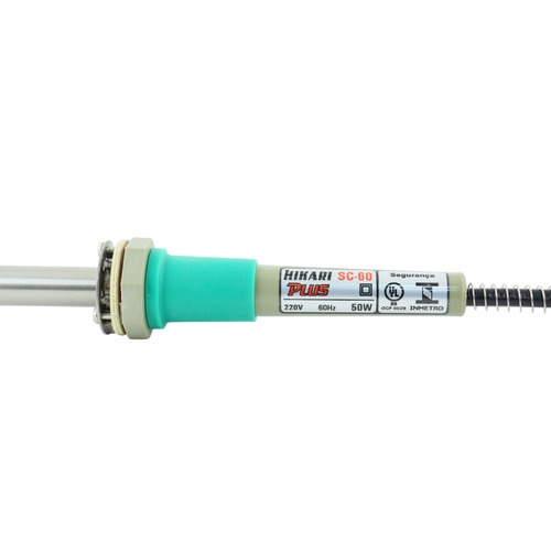 Ferro para solda 50 watts com suporte PLUS SC-60  220V