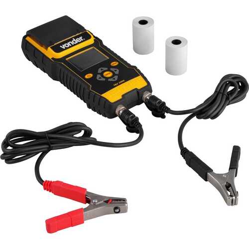 Testador de baterias com impressora - TBV 2000 Testador de baterias com impressora - TBV 2000