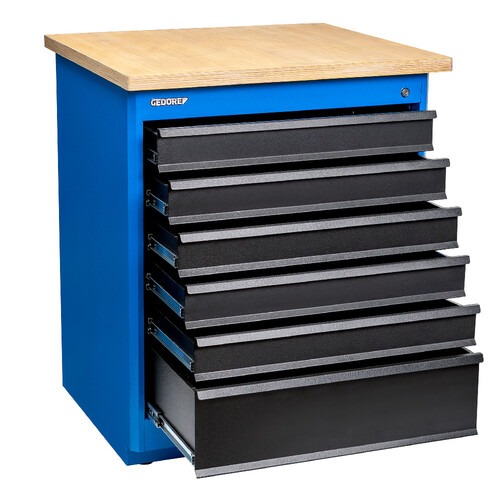 Módulo para armário modular com 6 gavetas para ferramentas - 4600A Módulo para armário modular com 6 gavetas para ferramentas - 4600A