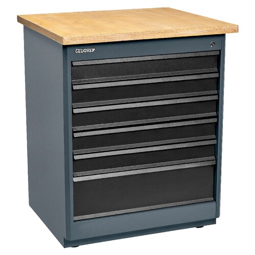 Módulo para armário modular com 6 gavetas para ferramentas - 4600C Módulo para armário modular com 6 gavetas para ferramentas - 4600C