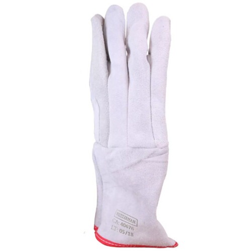 Luva de raspa com refor�o 15 cm - RLL-LR15