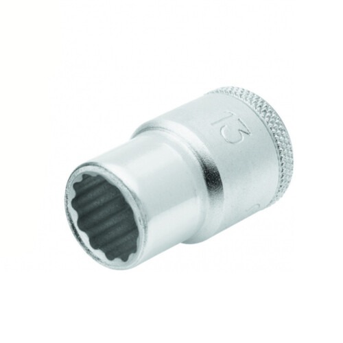 Soquete estriado encaixe 1/2 Soquete estriado encaixe 1/2