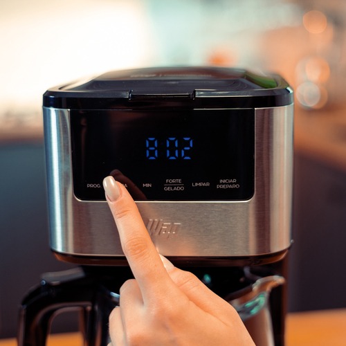 Cafeteira elétrica digital programável Prosdócimo WCD1500 + Moedor de café elétrico WMC200 220V Cafeteira elétrica digital programável Prosdócimo WCD1500 + Moedor de café elétrico WMC200 220V