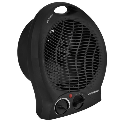 Aquecedor elétrico 1500W 3 em 1 com termo ventilador - A1 110V Aquecedor elétrico 1500W 3 em 1 com termo ventilador - A1 110V