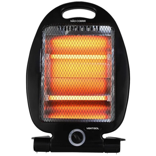 Aquecedor elétrico 800W quartzo 2 em 1 com 2 níveis de aquecimento - AQ02I 220V Aquecedor elétrico 800W quartzo 2 em 1 com 2 níveis de aquecimento - AQ02I 220V
