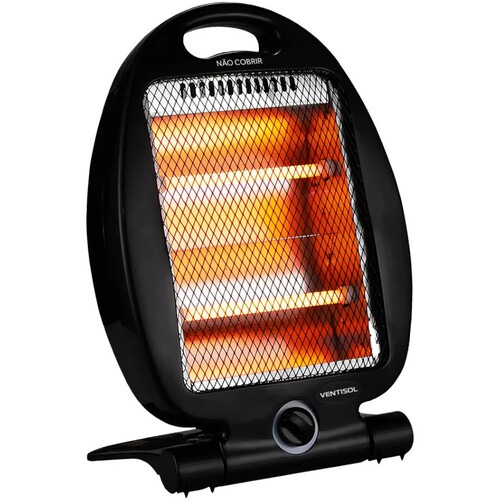 Aquecedor elétrico 800W quartzo 2 em 1 com 2 níveis de aquecimento - AQ02I 220V Aquecedor elétrico 800W quartzo 2 em 1 com 2 níveis de aquecimento - AQ02I 220V