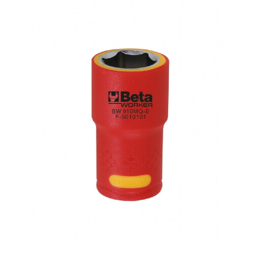 Soquete sextavado isolado 9 mm encaixe 3/8