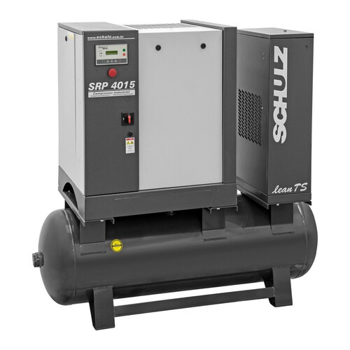 Compressor de ar de parafuso 15 hp 269,5L 11 bar - SRP 4015E LEAN TS
