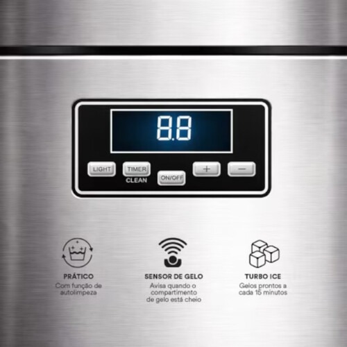 M�quina de gelo 55 Kg Ice Compact Pro - EMG5515I  220V