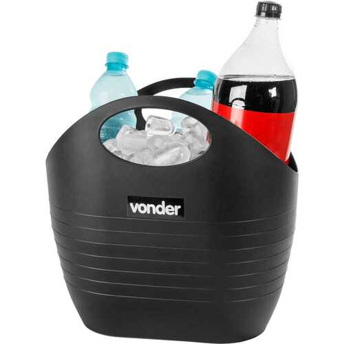 Bolsa pl�stica multiuso 8,5 litros preta
