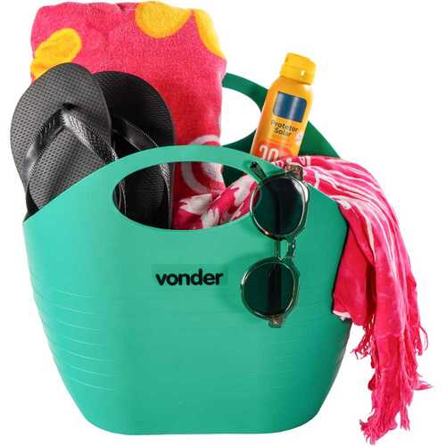 Bolsa pl�stica multiuso 8,5 litros verde
